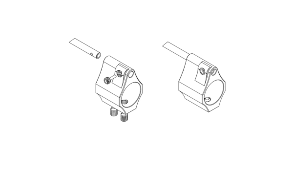 Регулируем Газ блок за AR-15 .750 - Image 3